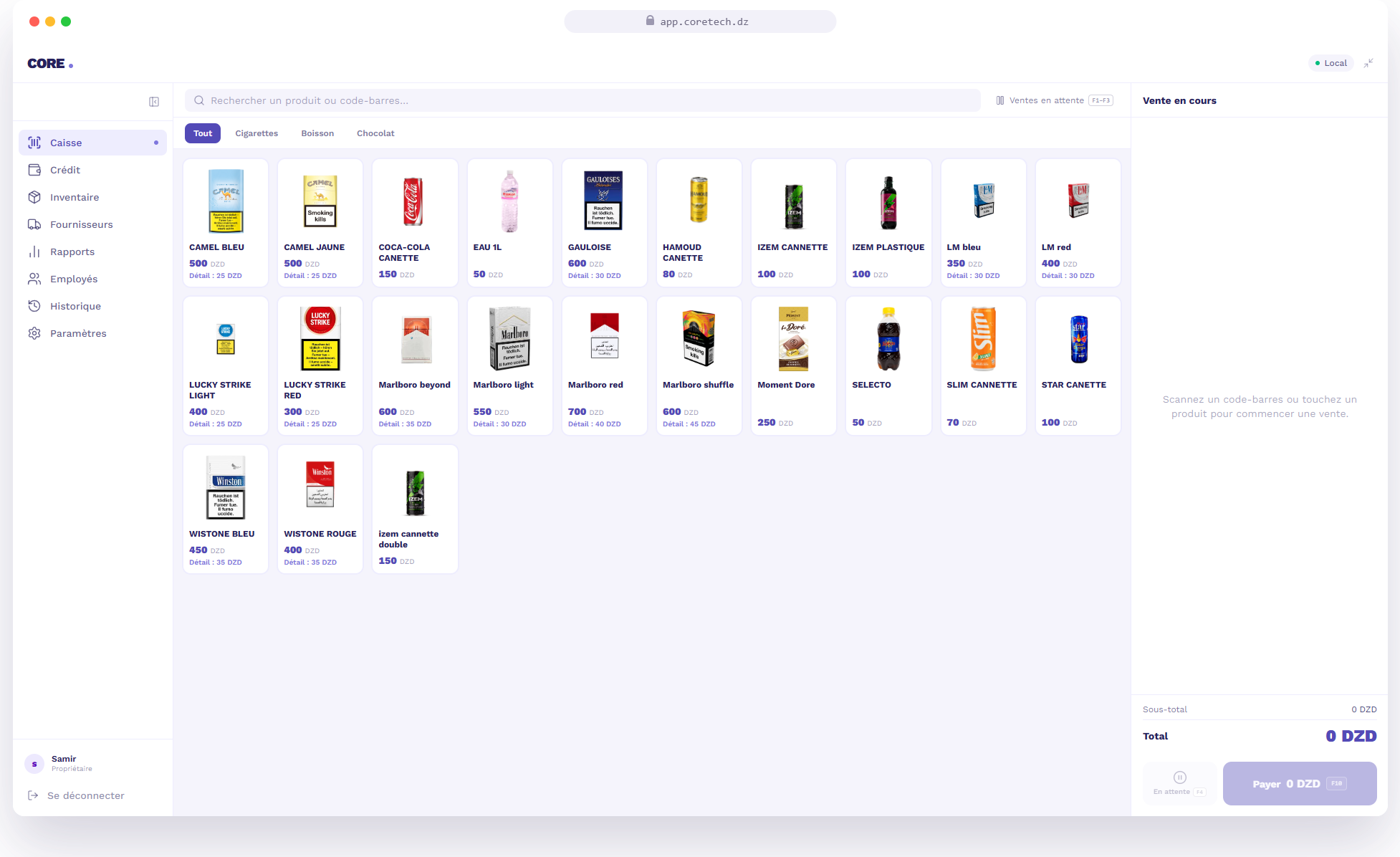 CORE POS Tabac